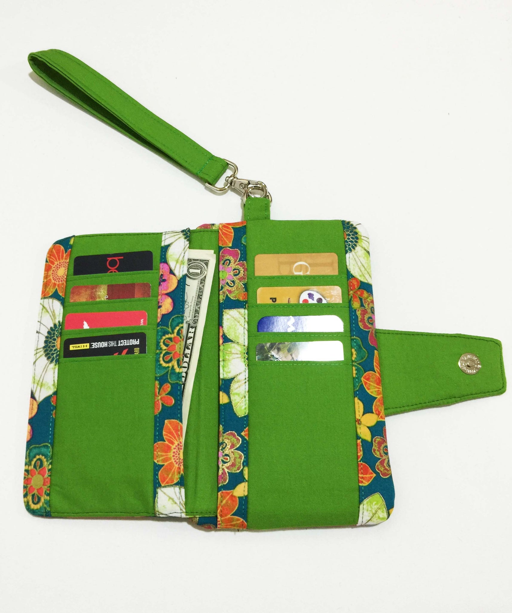 Fabric wallets - Spring flowers – BL Handmade