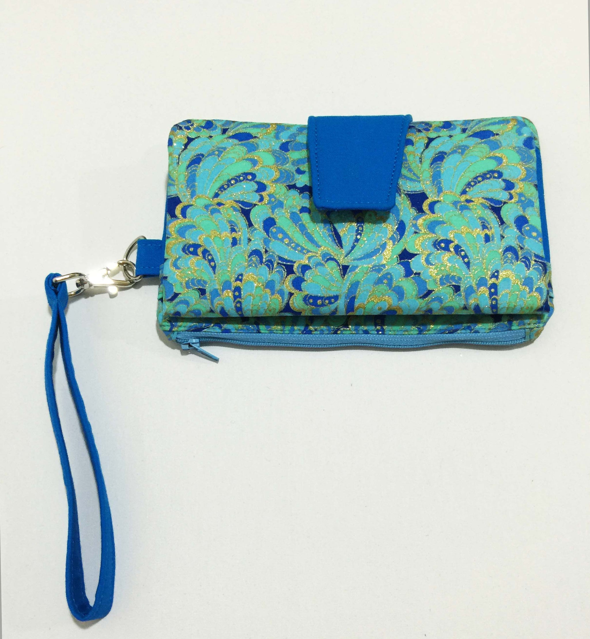 Wallet with wrist strap; Wallet; Purse wallets; Wallets for women; Wallets with store card holder| www.BLHandmade.com