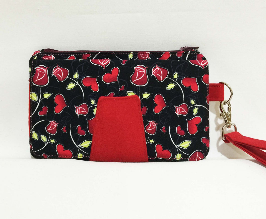 Fabric Wallets and purses; Purses; wallets with card slots; cotton wallets